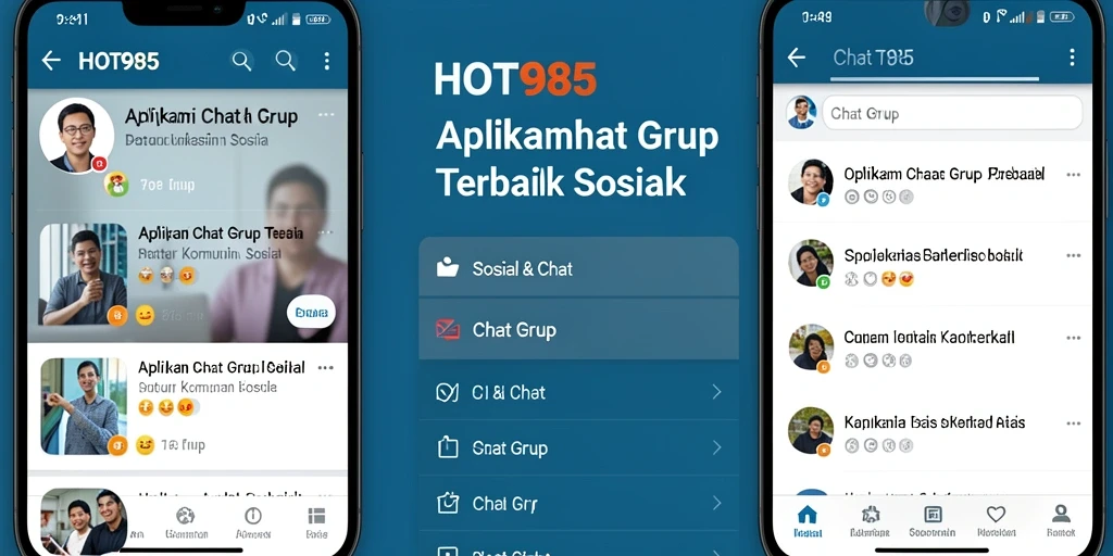 Tampilan antarmuka HOT985 yang menarik dan fungsional.