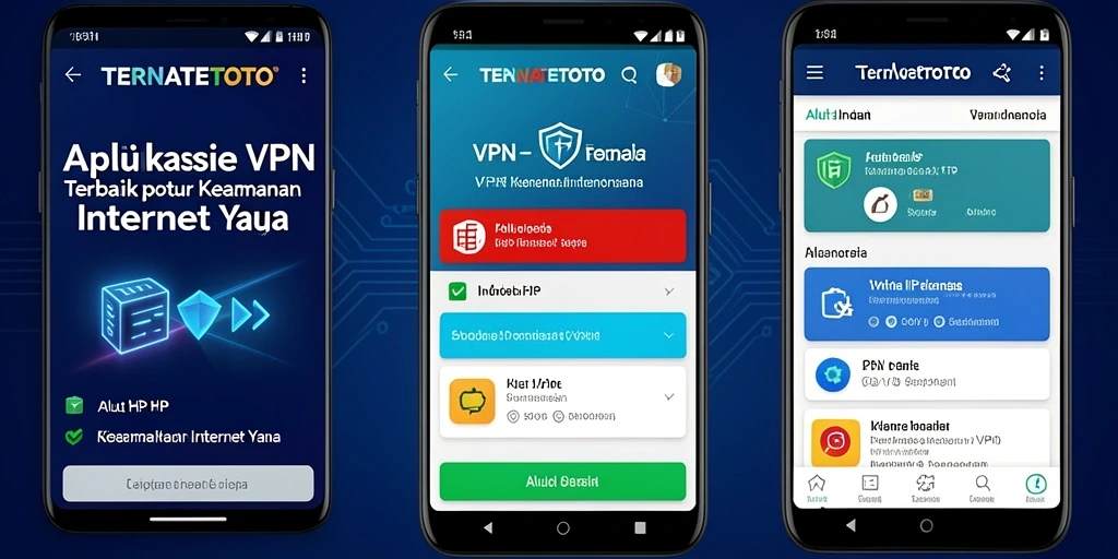 Tampilan antarmuka aplikasi TERNATETOTO yang user-friendly dan fungsional.