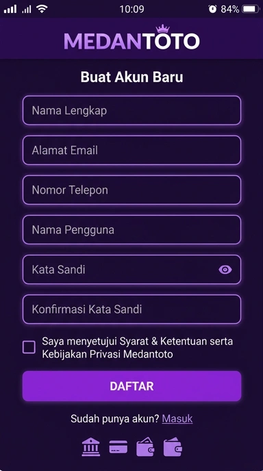 Cara Mudah Registrasi Akun Medantoto untuk Pengguna Android
